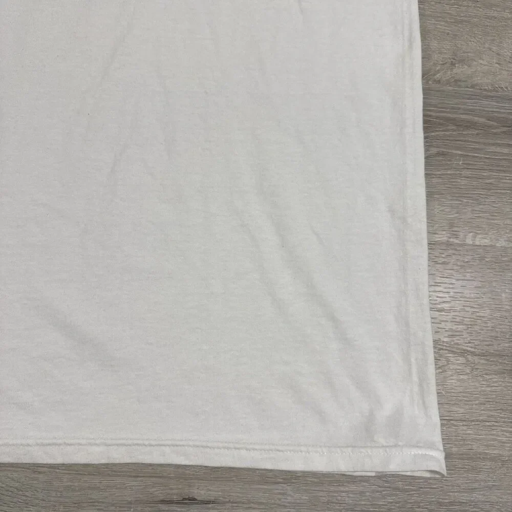 Los Angeles Dodgers Shirt Majestic Men’s Small White Henley MLB Baseball